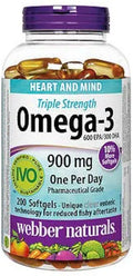 Triple Strength Omega-3 Enteric Coated 900 mg Softgels O6579