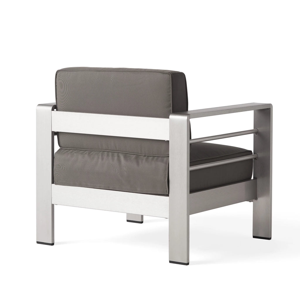 Outdoor Sofa and Chat Set with Lounges and Firepit T21253