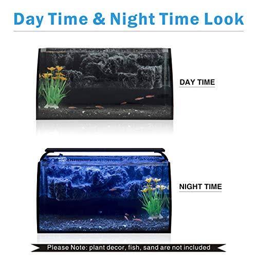 8 Gallon LED Glass Aquarium Kit with Filter Pump and LED Light U554731