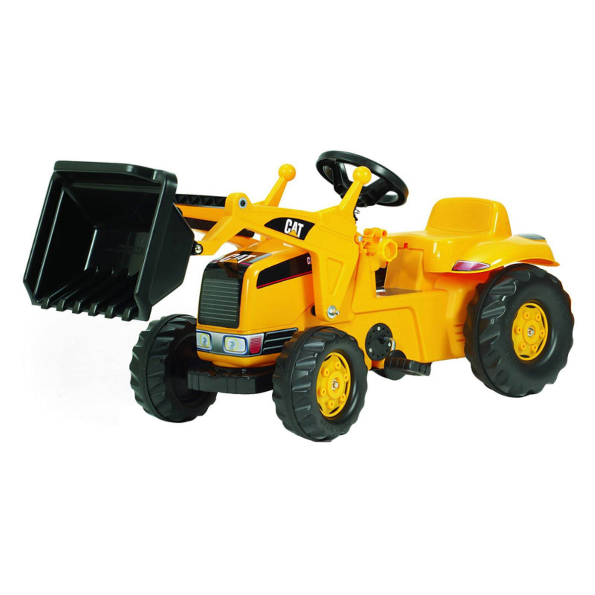 Yellow Kid Tractor with Trailer R155745
