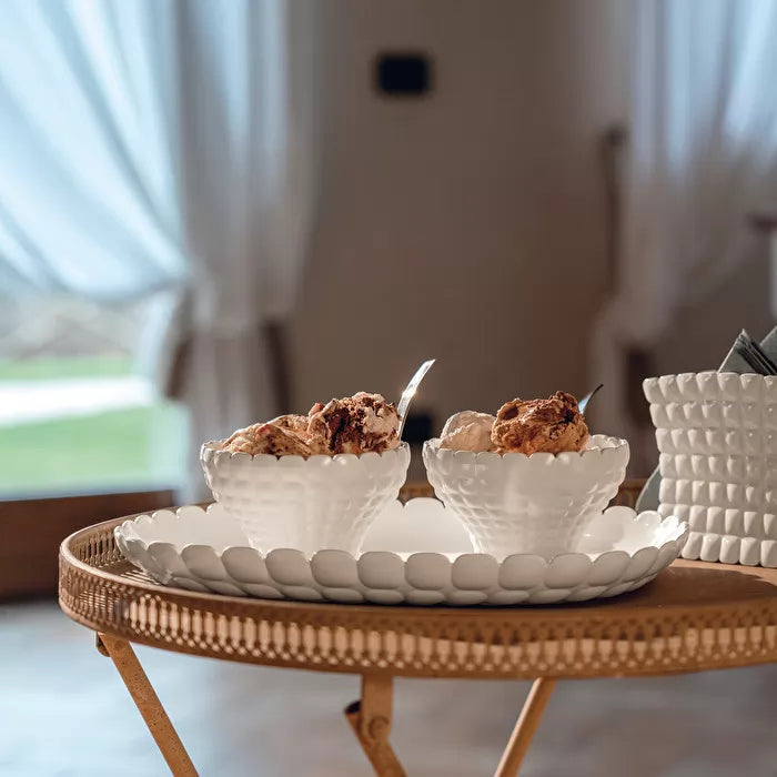 Serving Cup 12cm Milk White X64821