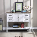 White Console Table L7322