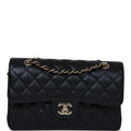 Black Caviar Double Flap Bag M2801