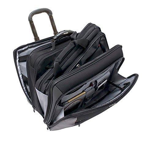 15.4x22 Double Gusset Wheeled Case with Removable Notebook Case D5053