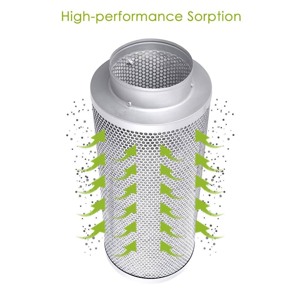 6x22 Hydroponic Coconut Shell Carbon Filter P786