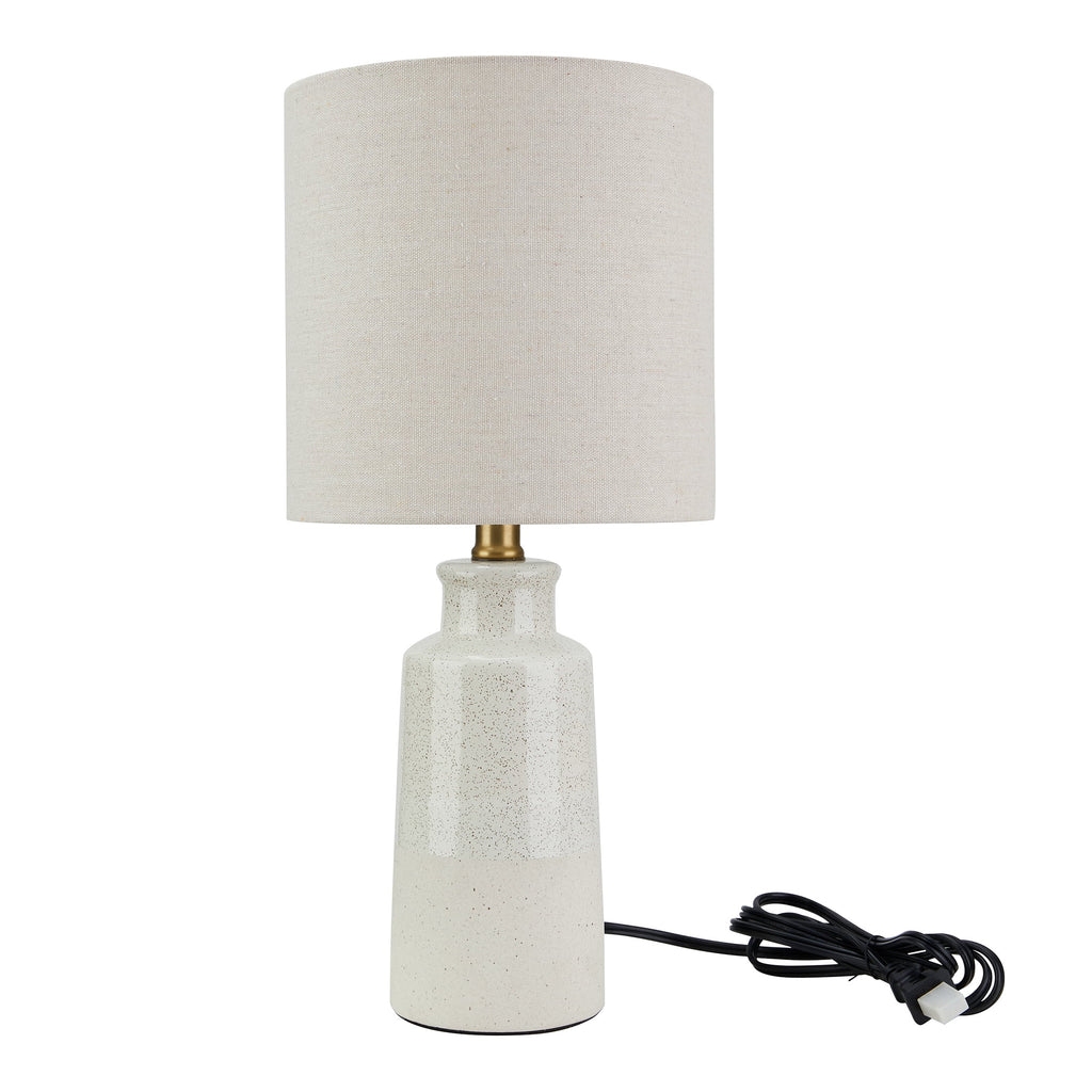 17" Reactive Glaze Ceramic Table Lamp C917