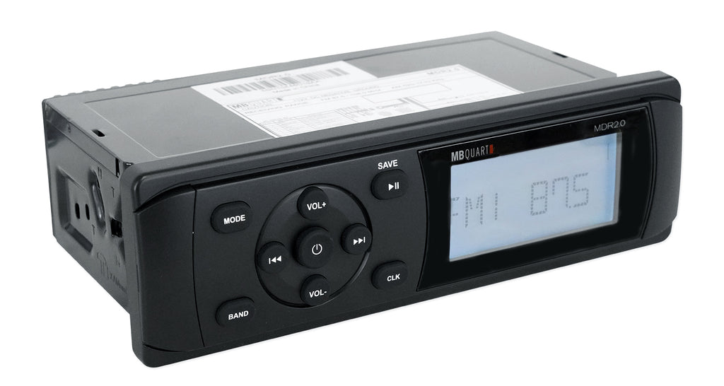 Marine Bluetooth Receiver Radio with 2 Speakers D5416