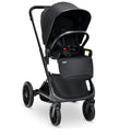 2 in 1 Convertible Baby Stroller with Aluminum Frame (Black) X77024
