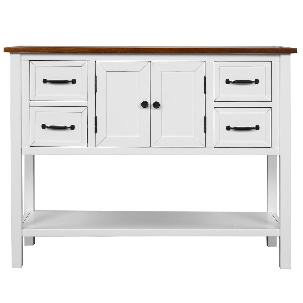White Console Table L7322