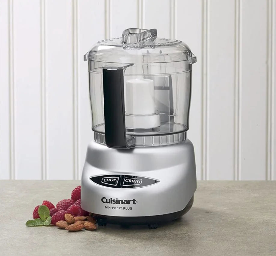 Mini Prep Plus Food Processor Brushed Chrome and Nickel F66437