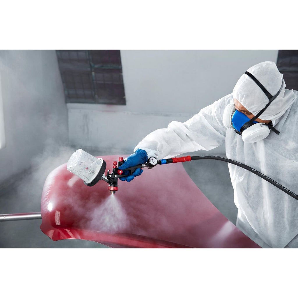HVLP Gravity Feed Spray Gun with Side Fan Control C81580
