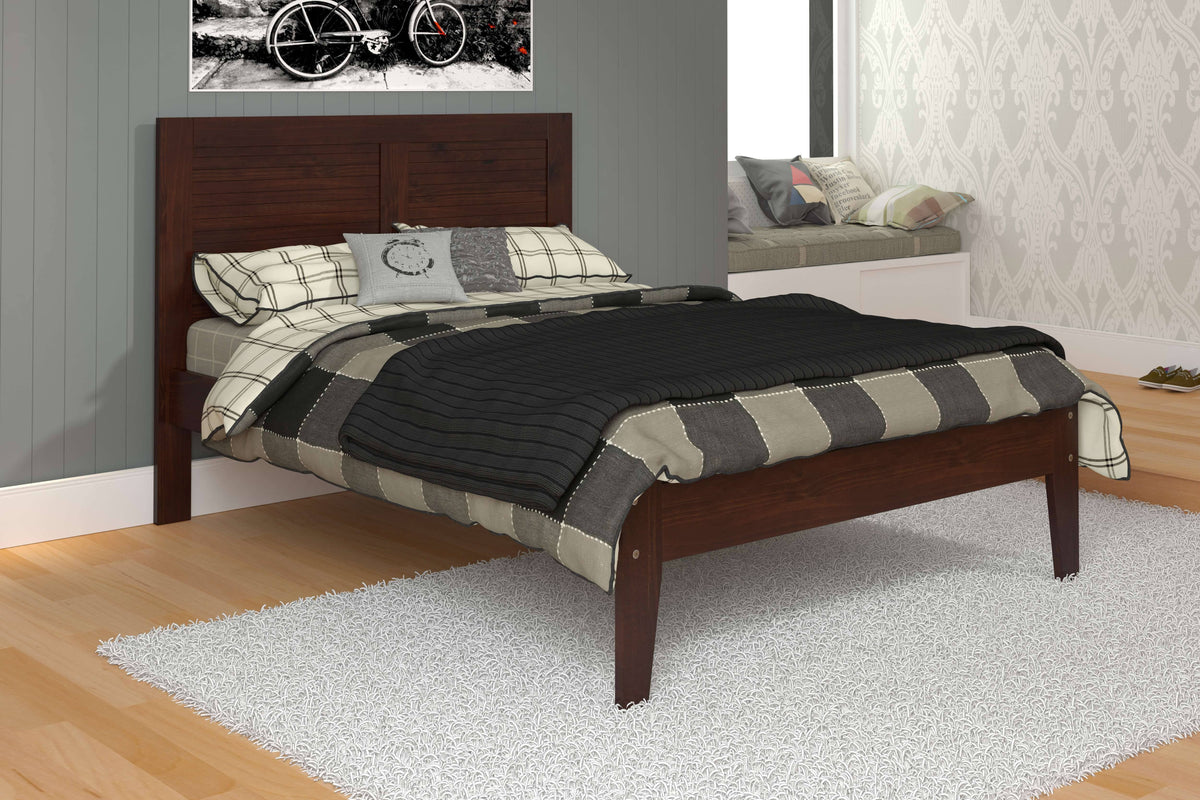 Cappuccino Full Panel Bed B484827