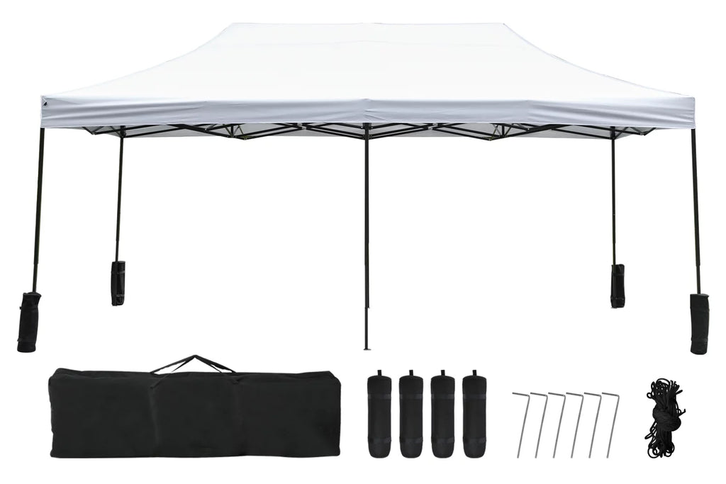10x20 Pop Up Canopy Tent with Backpack Bag G5644