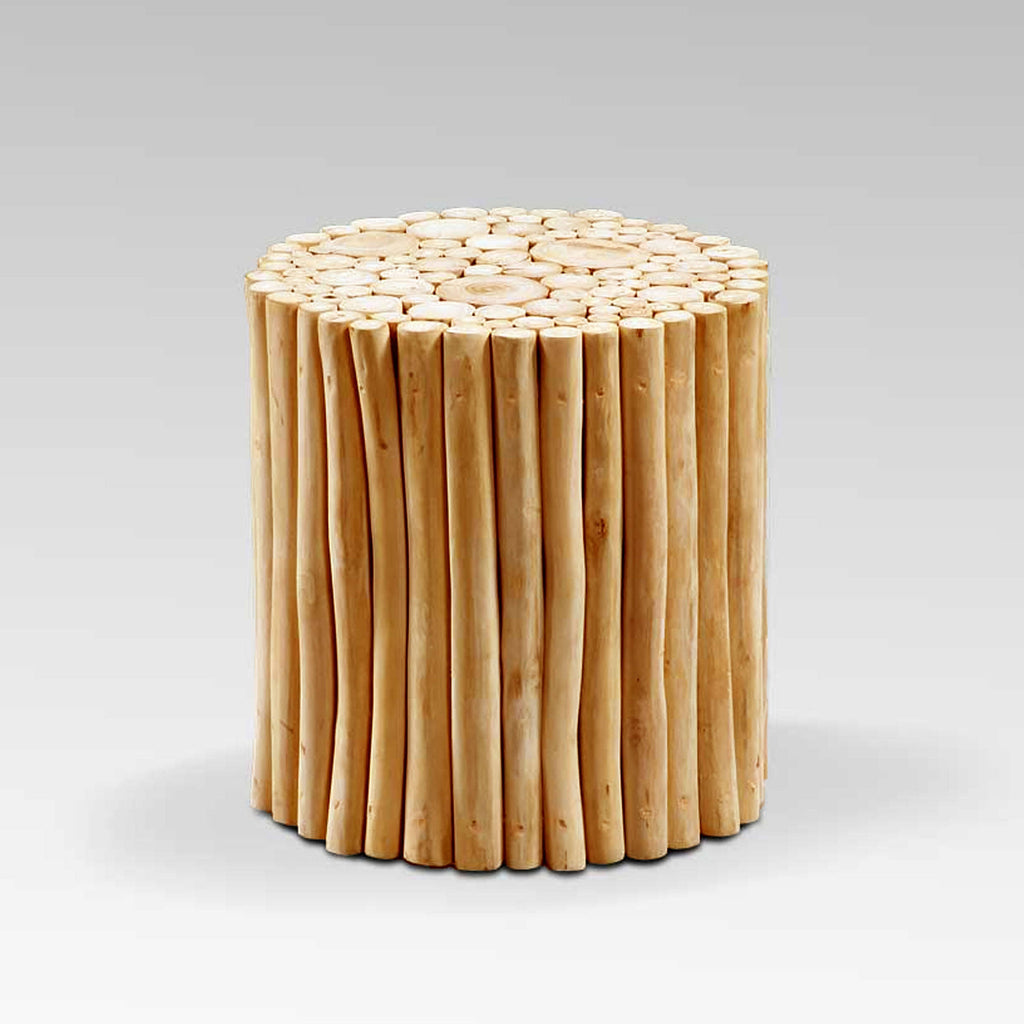 Acacia Wood End Table 17.75 Inches Tall U9536