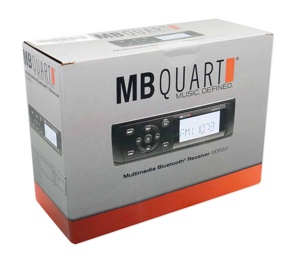 Marine Bluetooth Receiver Radio with 2 Speakers D5416