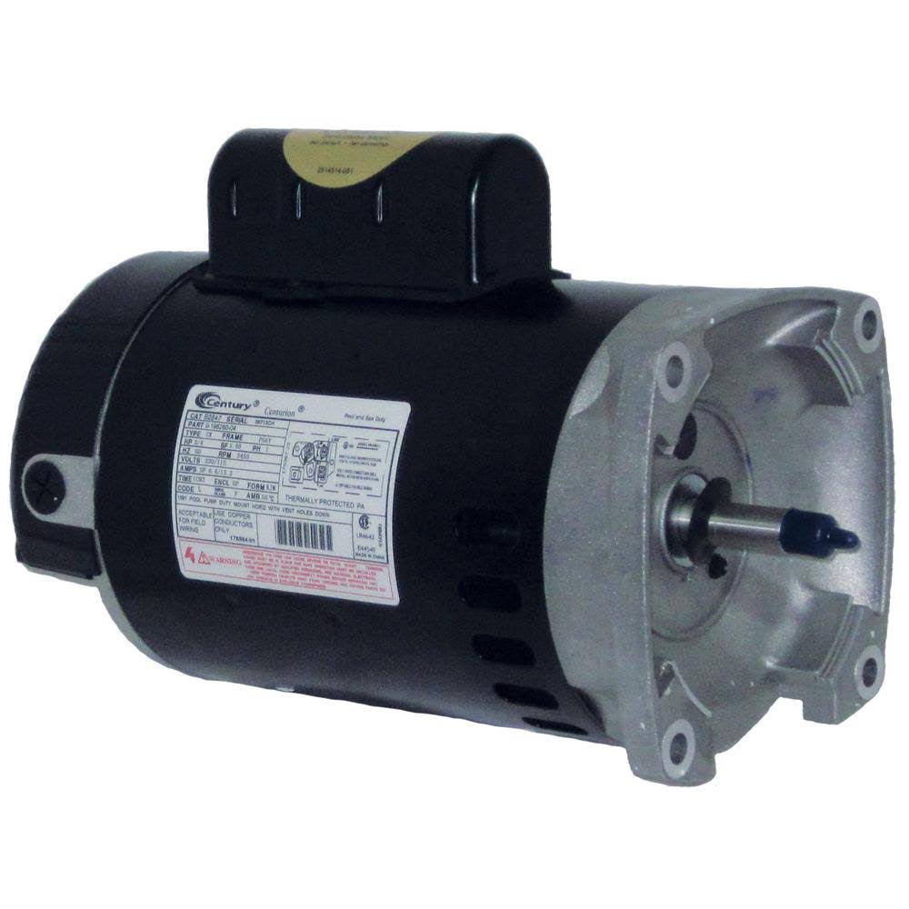 Pump Motor, 1-1/2 HP, 3450, 115/230 V, 56Y O629078