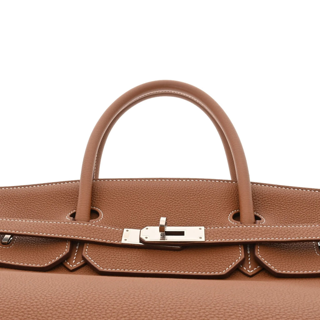 Gold Palladium Hardware Togo Handbag G3053