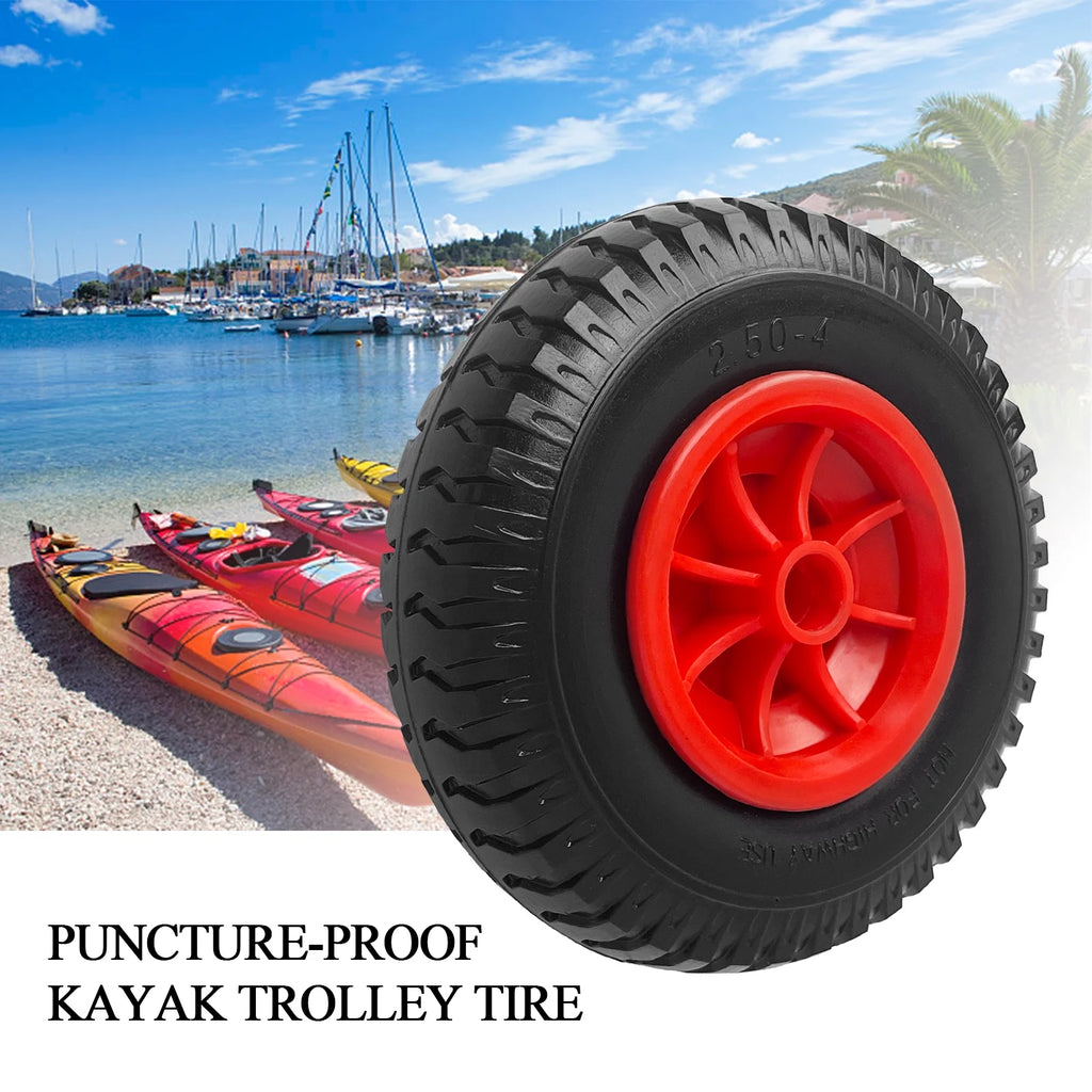 8" / 10" Inflatable Tire Wheel for Kayak Canoe Trolley Cart Replacement Tire Y990482