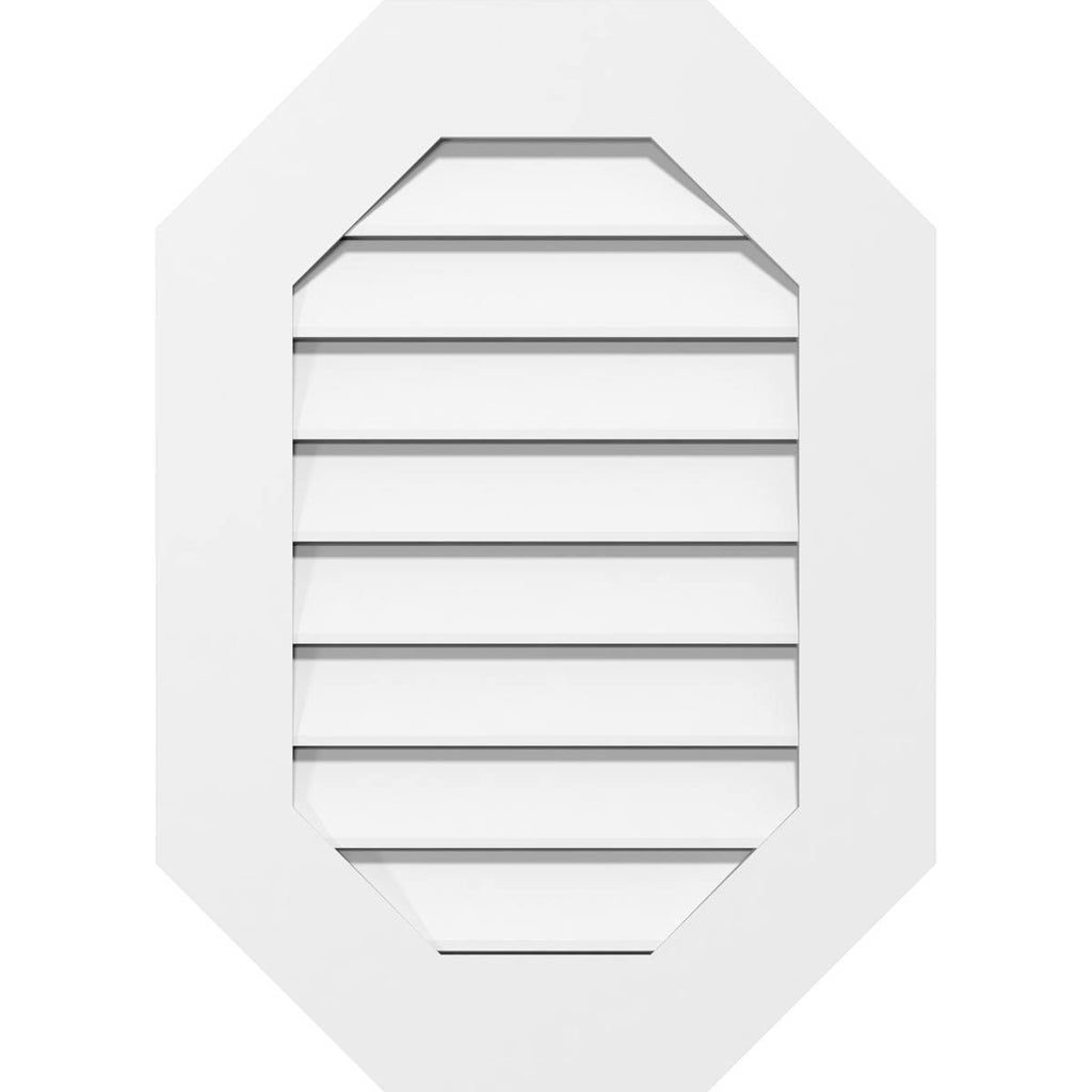 18x22W x 26x22H PVC Gable Vent U1269