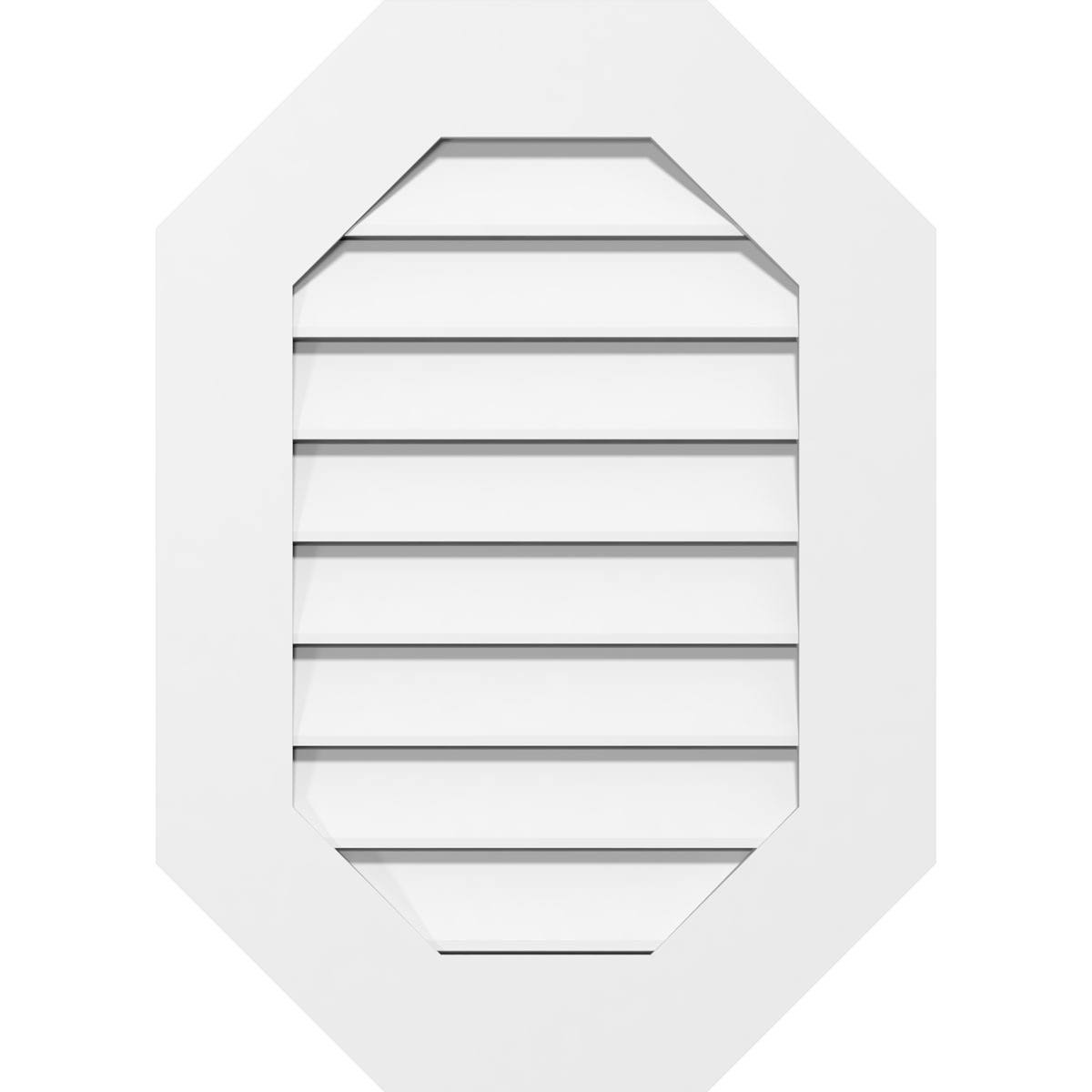 18x22W x 26x22H PVC Gable Vent U1269