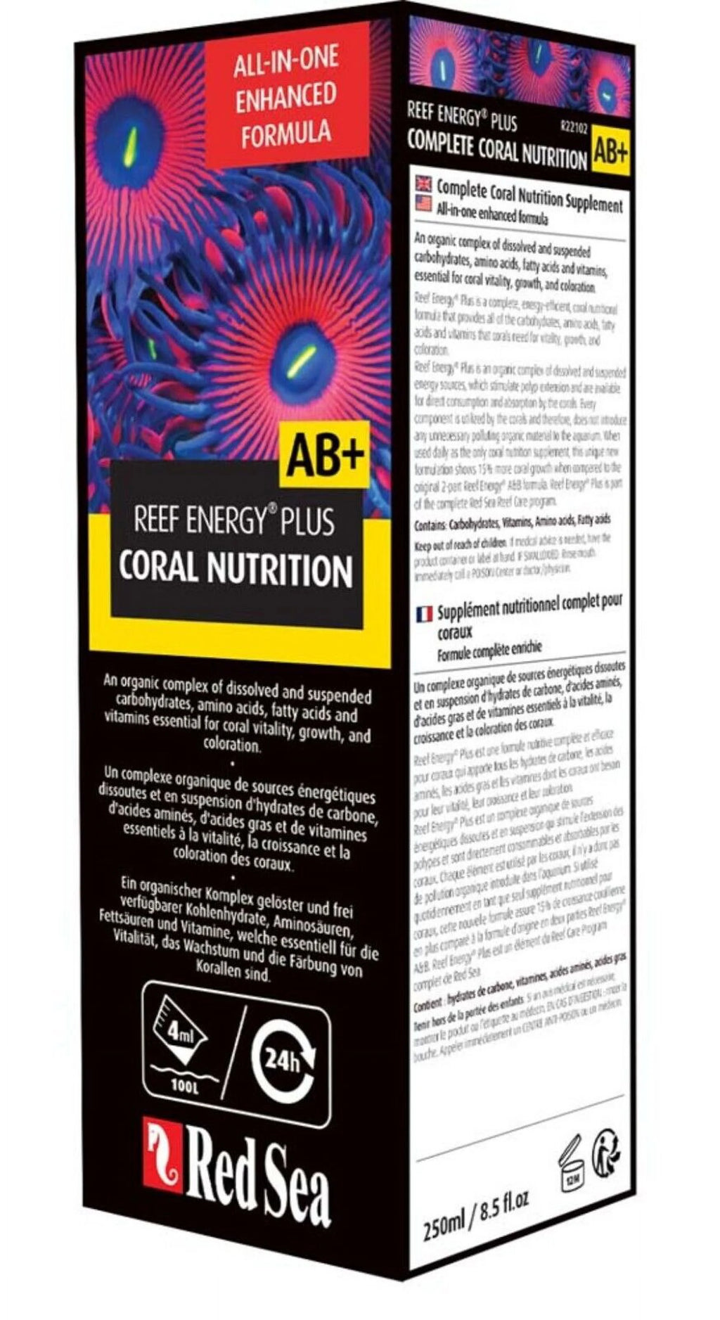 Reef Energy Plus AB+ Coral Nutritional Supplement 8.45 fl oz R50976