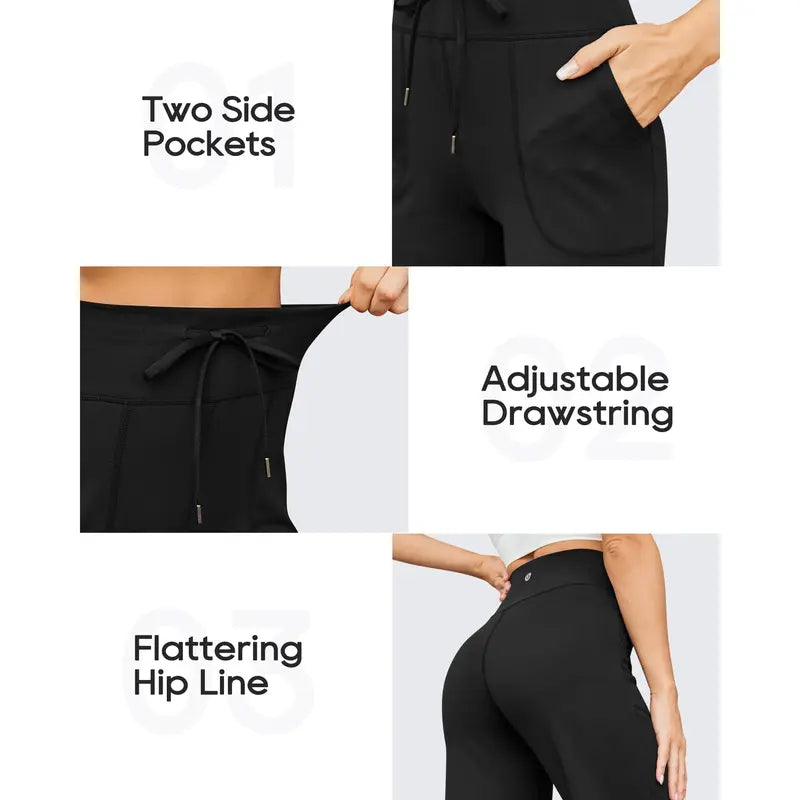 Business Casual High-Waist Wide Leg Pants G84605