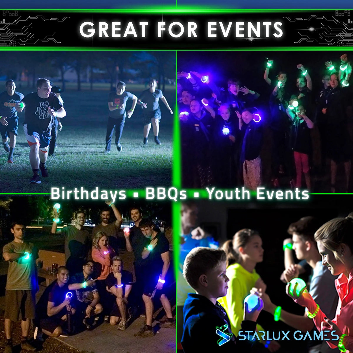 Glow in the Dark Outdoor Game X47671