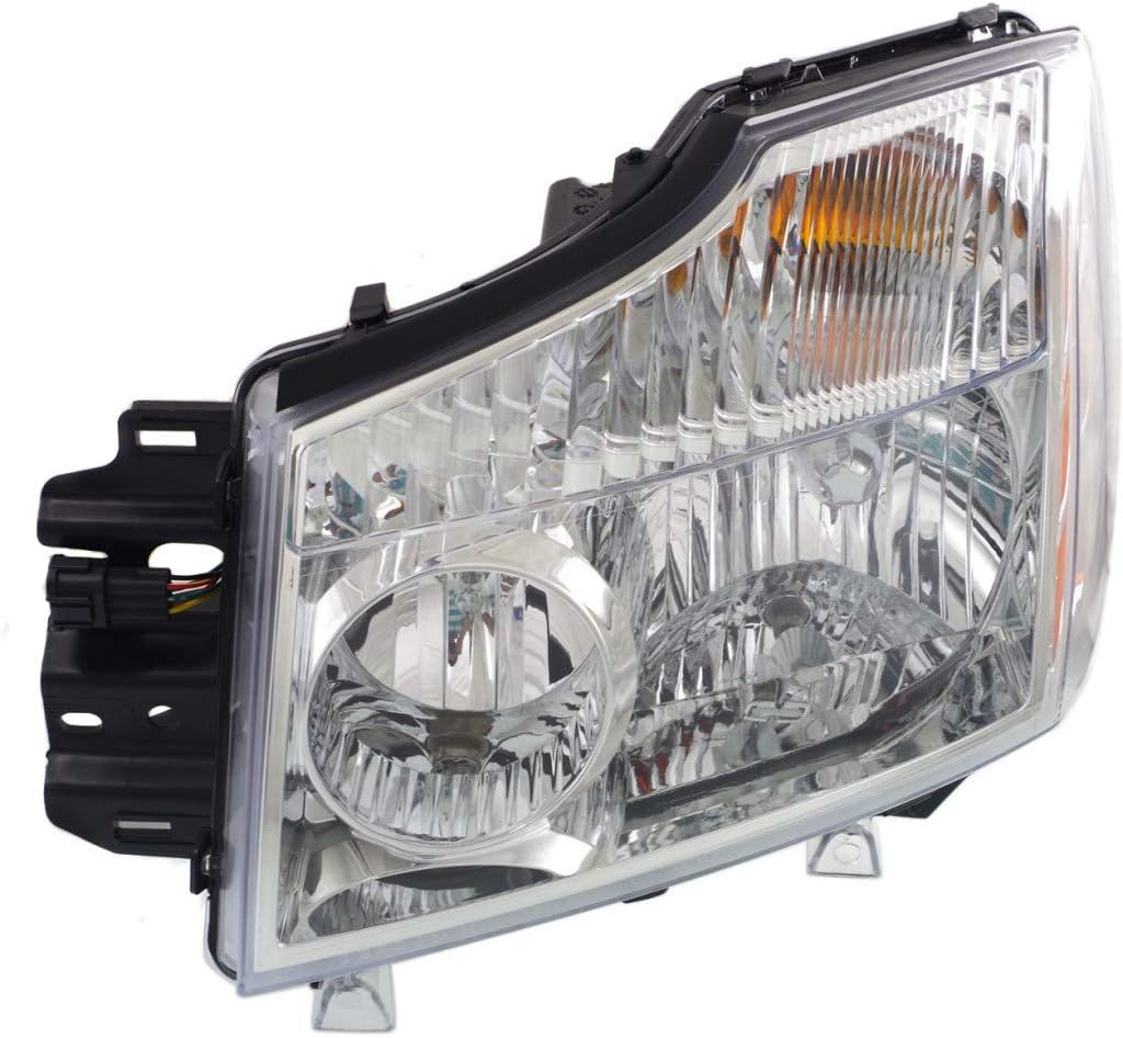 Passenger Side Headlight for Nissan Armada 2004-2006 N222