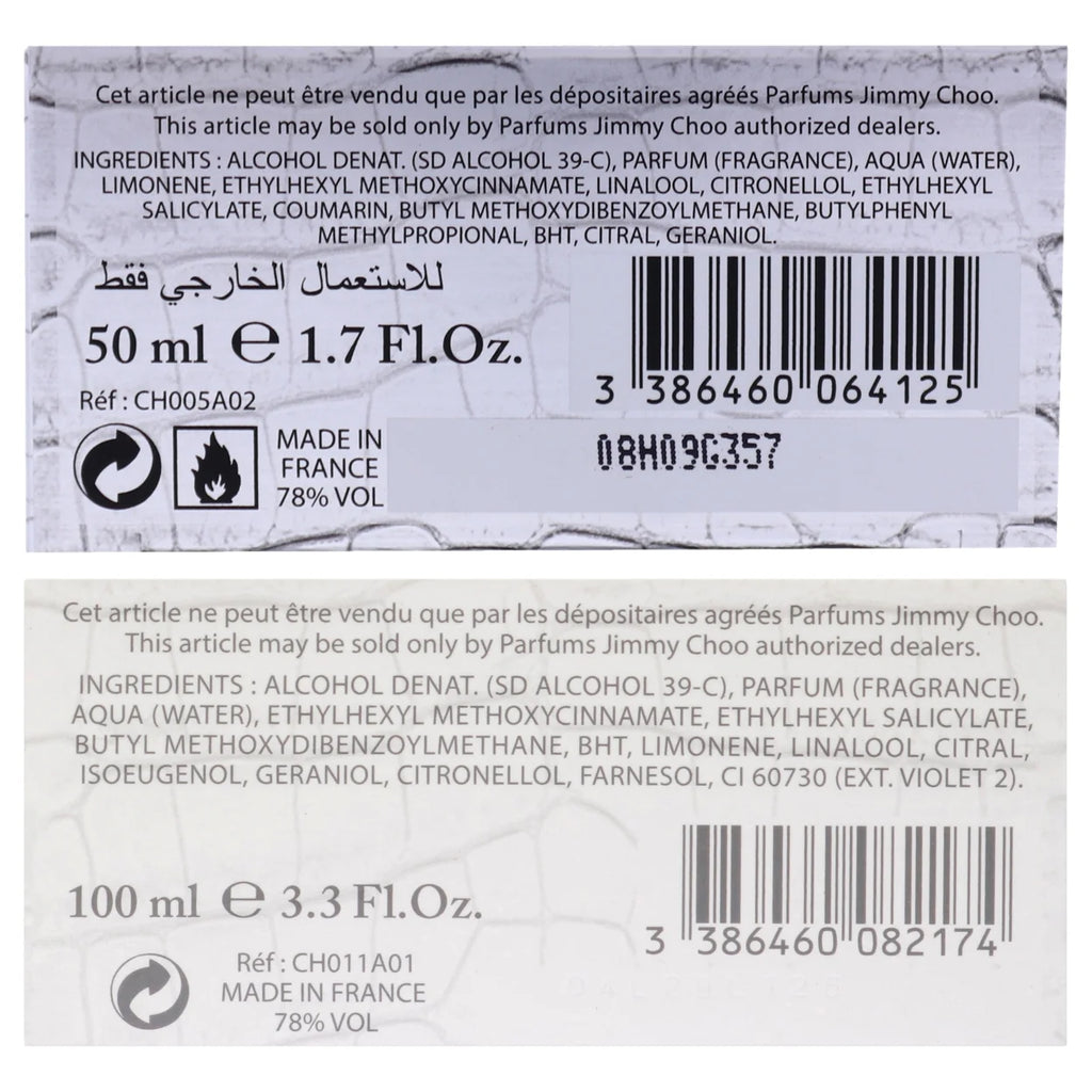 2 Pc 1.7oz EDT Spray, 3.3oz EDT Spray V98285