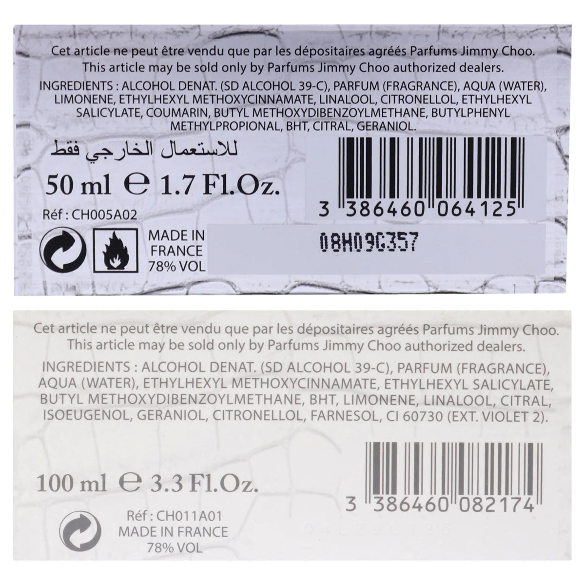 2 Pc 1.7oz EDT Spray, 3.3oz EDT Spray V98285