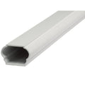 Textured White 6 ft Aluminum Rail Kit with Balusters F13449