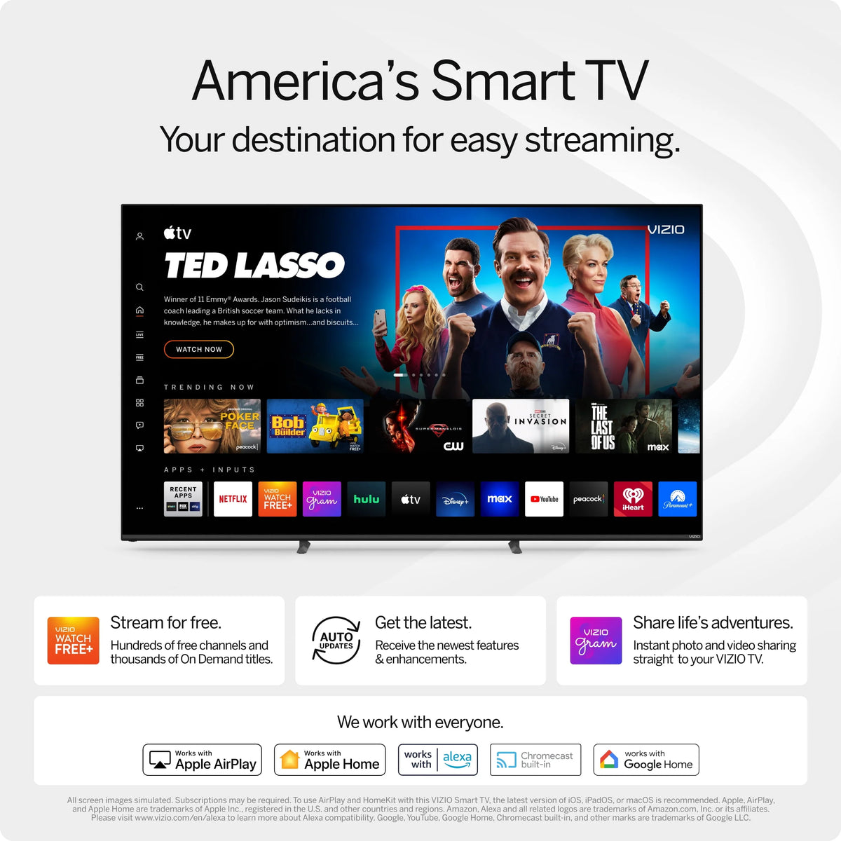 43 Class 4K UHD LED Smart TV Y463689