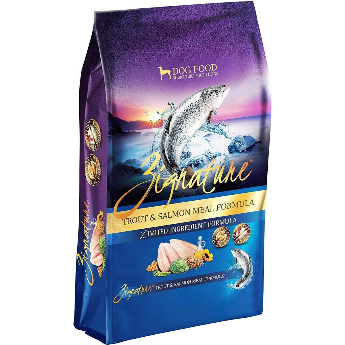 Dry Dog Food Trout Salmon Formula O417