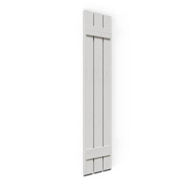 Rustic Faux Wood Shutters (Per Pair) E380