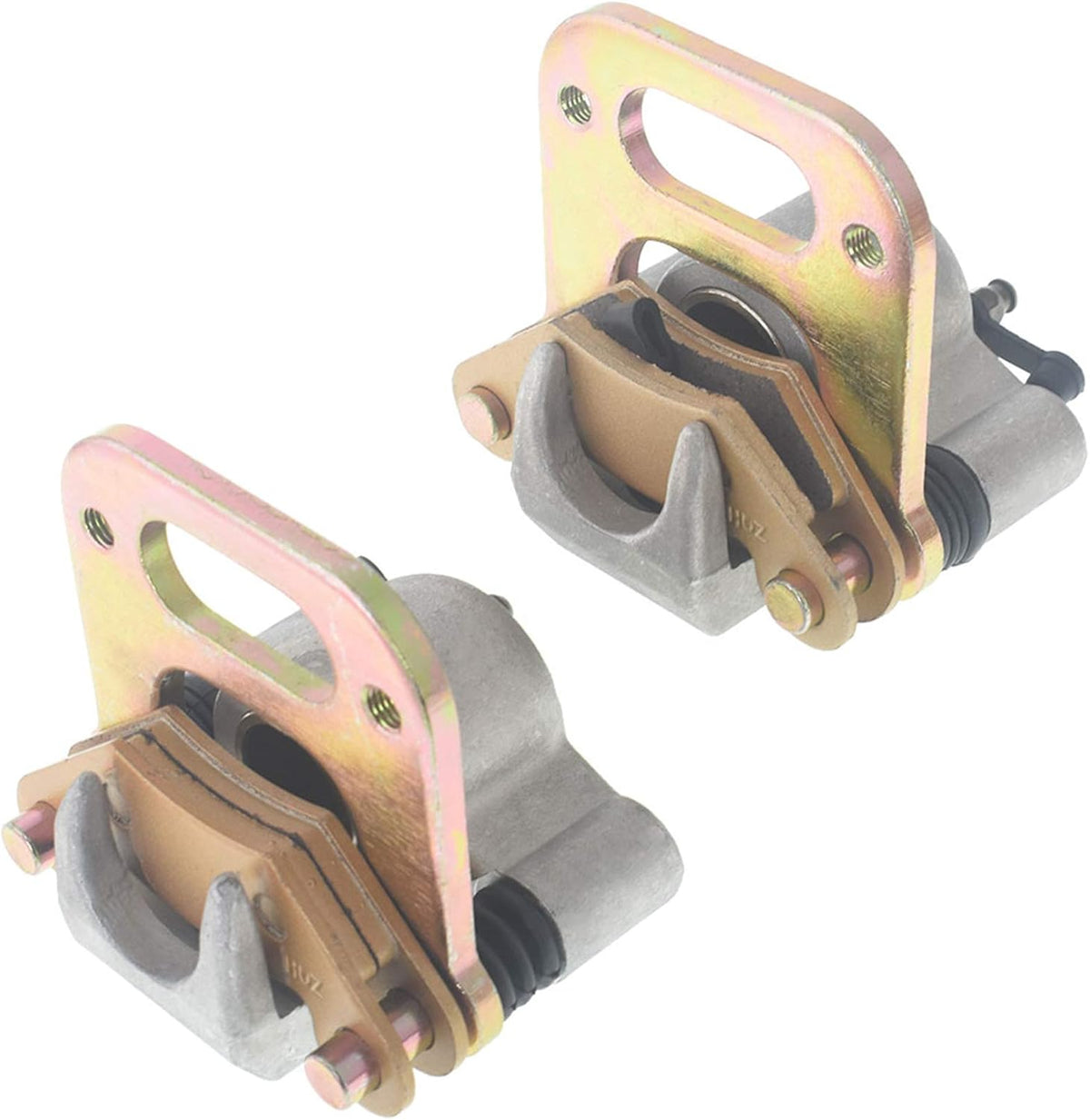 Front Left Right Brake Calipers with Pads Pack of 2 O36741