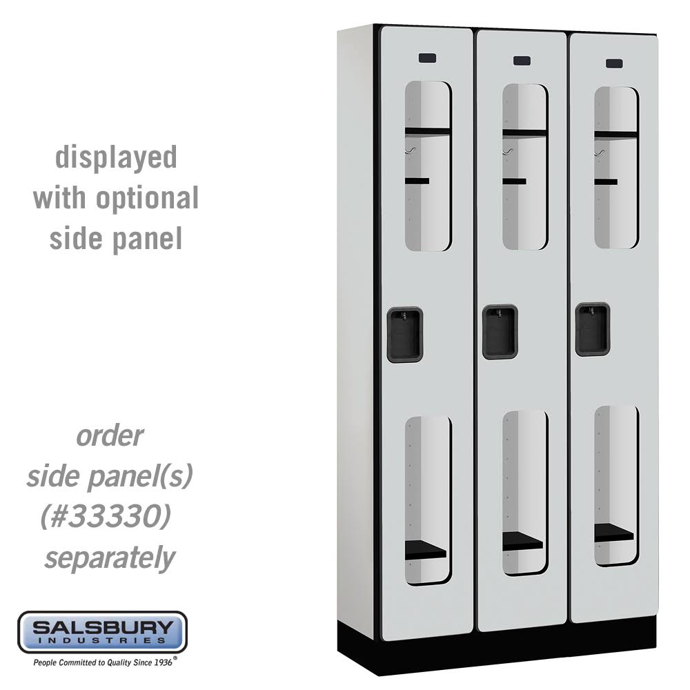 Gray Wood Locker Z595855