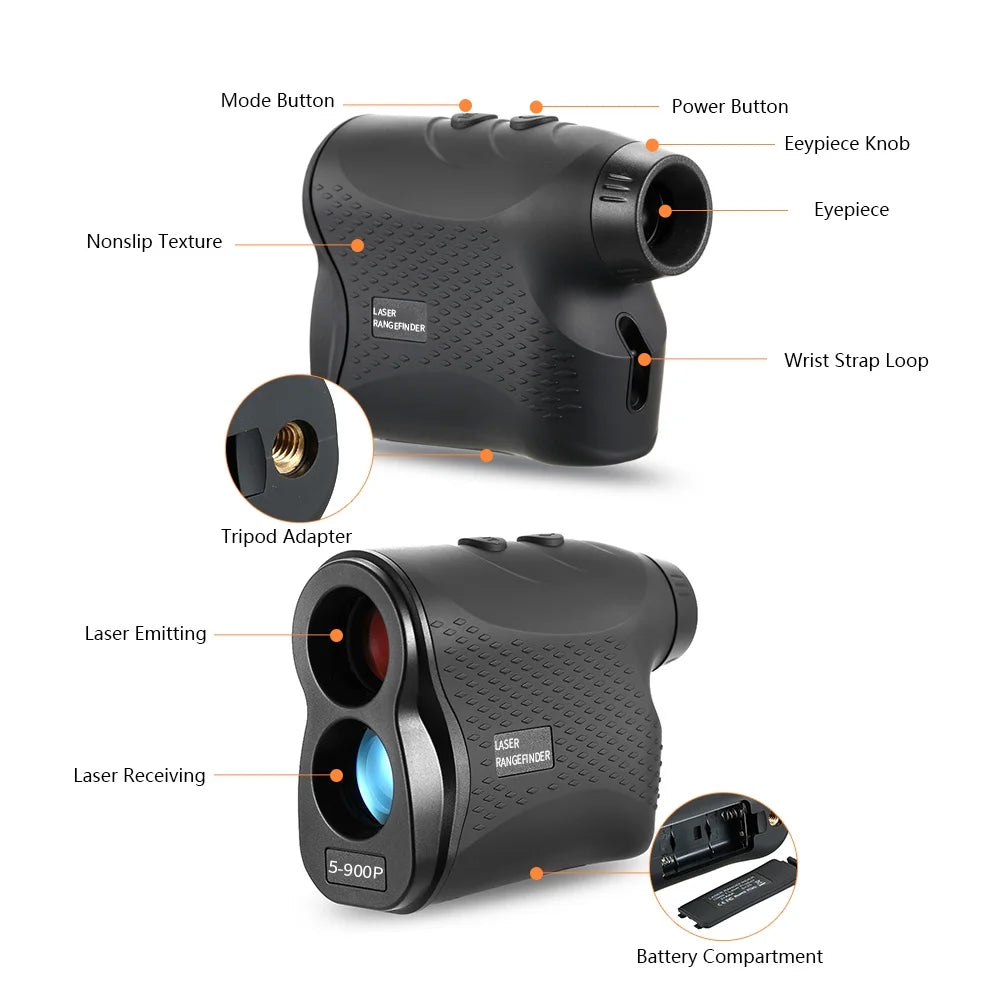 600M Digital Measurement Monocular Telescope J44845