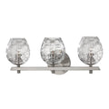 3 Light Bath Bracket Satin Nickel X121