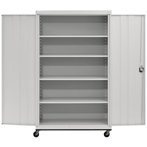 Charcoal Mobile Storage Cabinet P51048