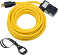25Ft 30Amp 7500 Watts Generator Cord F7412