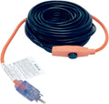 18 Ft Red Pipe Heating Cable With Thermostat F34544