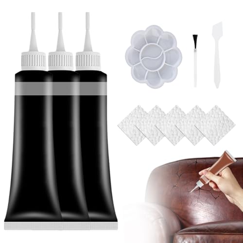 Black Leather Repair Gel Kit Y7617