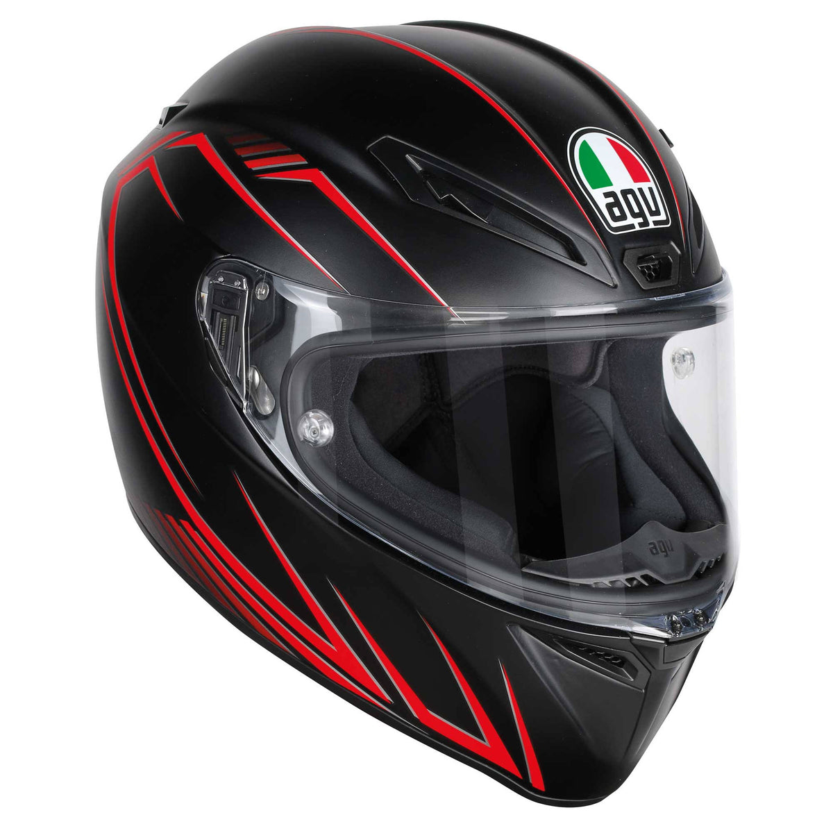 Red Black Motorcycle Helmet Y887