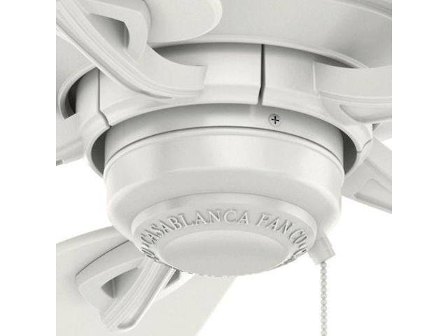 54 in. Fresh White Ceiling Fan I1536