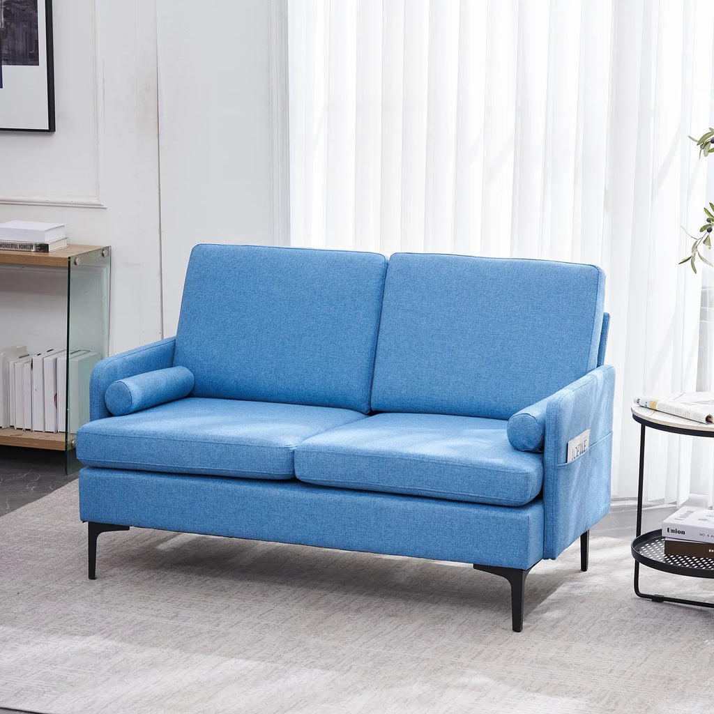 Mid-Century Modern Love Seat V2259