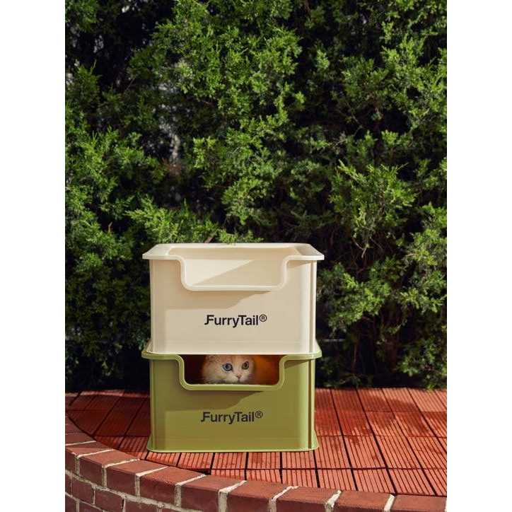 XL Cat Litter Box With Scoop S5430