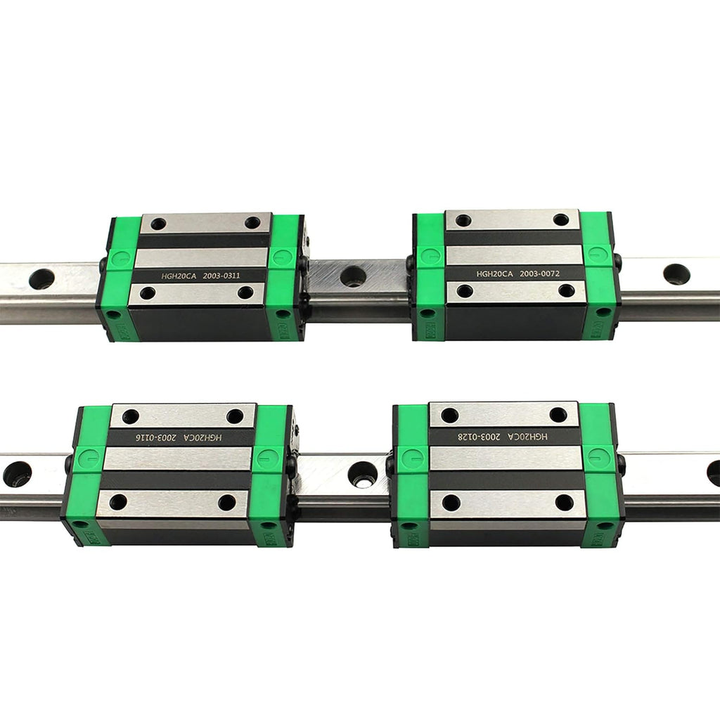 2PCS Linear Guide Rail with 4PCS Bearing Block Set H32998