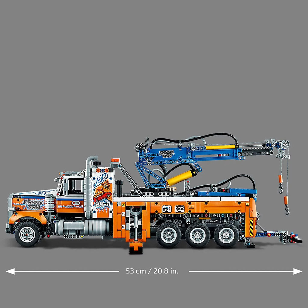 Heavy-Duty Tow Truck with Crane P4272