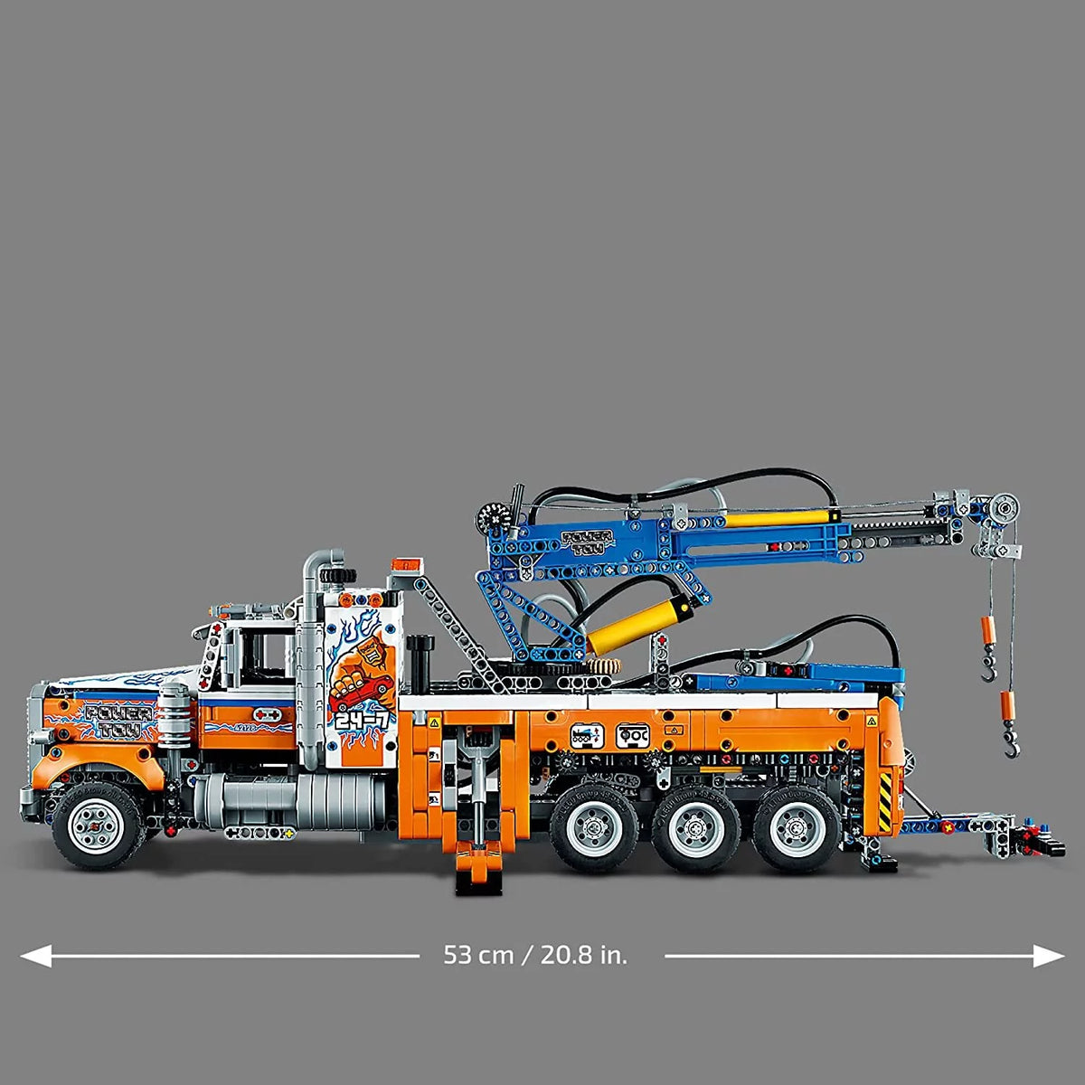 Heavy-Duty Tow Truck with Crane P4272
