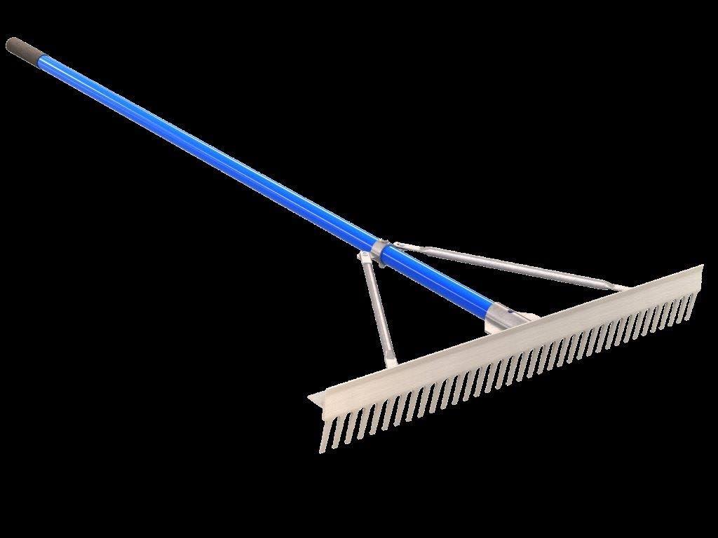 36 inch Landscape Rake with 72 inch Aluminum Handle A46639